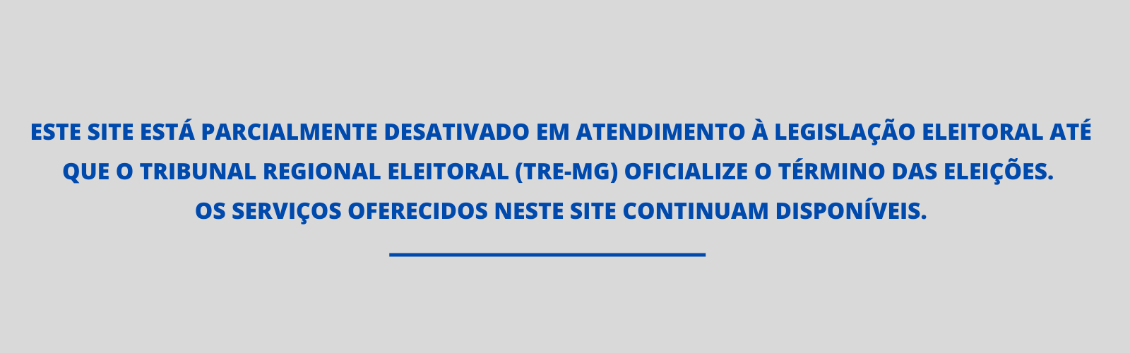 Restrições período eleitoral 2022