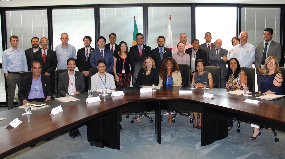 Ouvidores durante encontro na Cidade Administrativa. Foto: Divulgação / OGE-MG