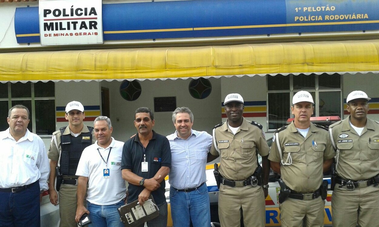 Os dados registrados pelo cronotacógrafo permite a reconstituição da viagem, que, no caso de acidentes, pode ser utilizado em laudos periciais. Foto: Divulgação / Ipem-MG Os dados registrados pelo cronotacógrafo permite a reconstituição da viagem, que, no caso de acidentes, pode ser utilizado em laudos periciais. Foto: Divulgação / Ipem-MG