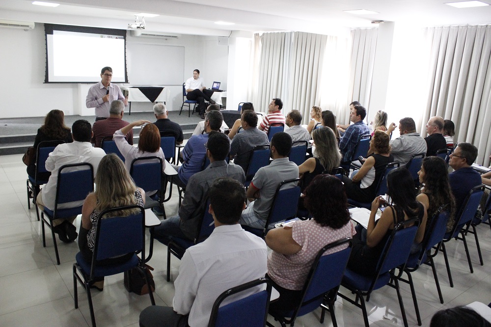 Cerca de 50 servidores participaram da reunião. Foto: Divulgação / Ipem-MG