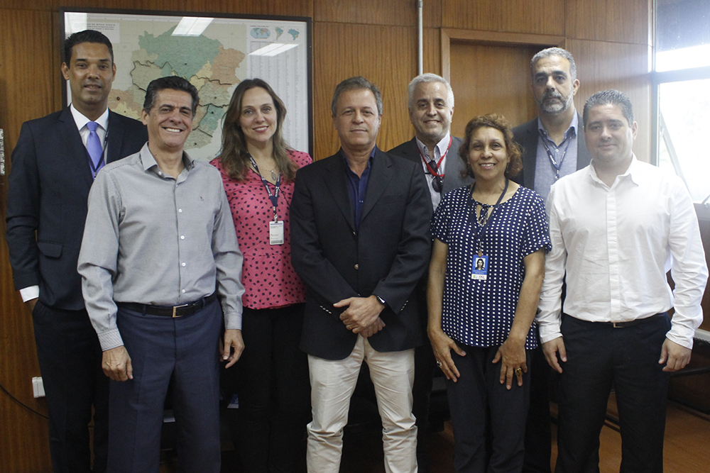 Membros do Conselho se Administração do Ipem-MG. Foto: Thaís Nogueira / Ipem-MG