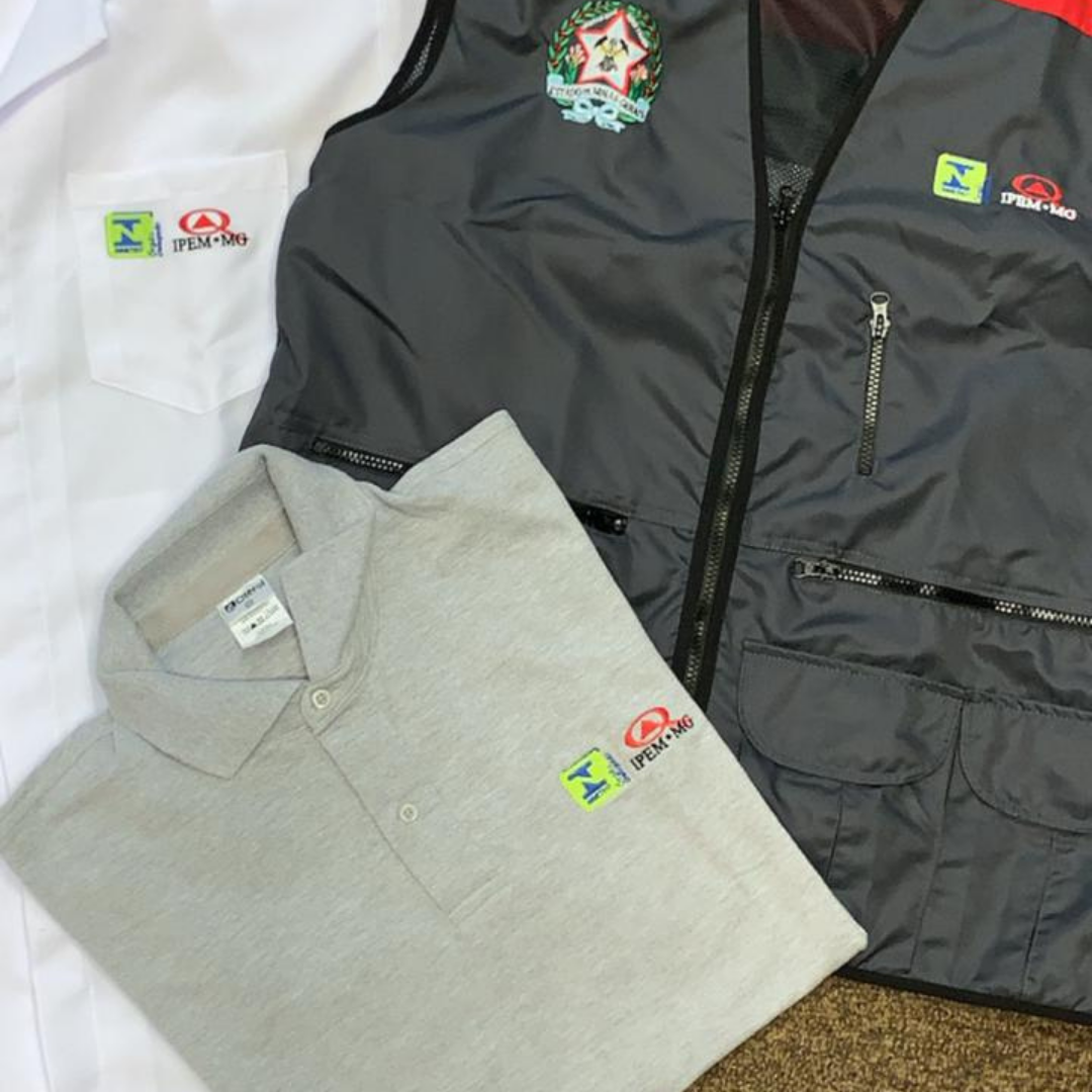 Jaleco, colete e camisa polo fazem parte da nova vestimenta dos fiscais. Foto: Divulgação / Ipem-MG