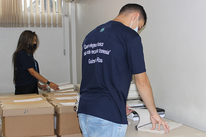 Os documentos digitalizados terão os mesmos efeitos legais dos originais. Foto: Fernanda Toussaint / Ipem-MG