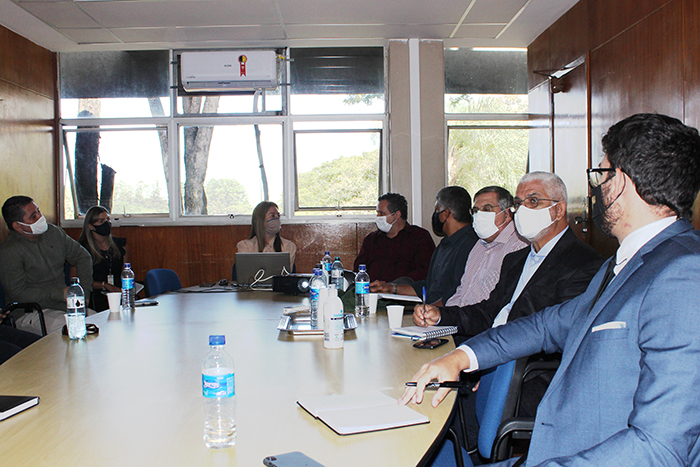 Reunião do balanço da gestão. Foto: Fernanda Toussaint / Ipem-MG