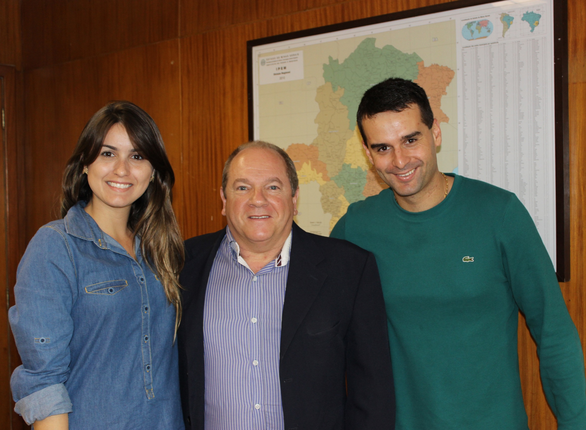 Visita do Diretor do Imeq-PB, Arthur Bonfim Galdino de Araújo, ao Ipem-MG